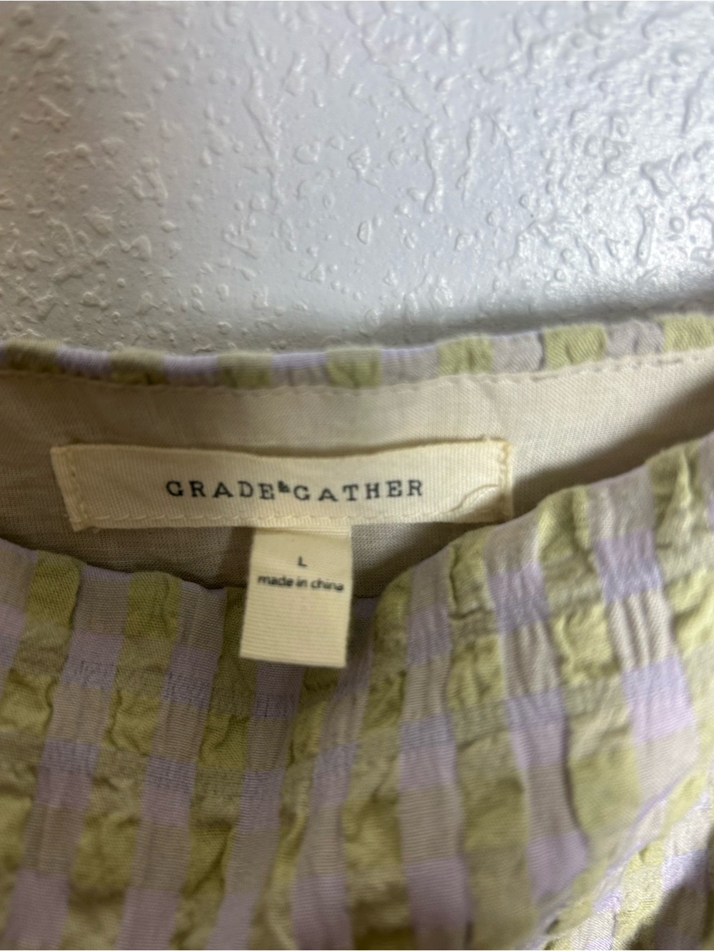 Light Sage Textured Maxi Dress with Spaghetti Straps - Picture 10 of 14